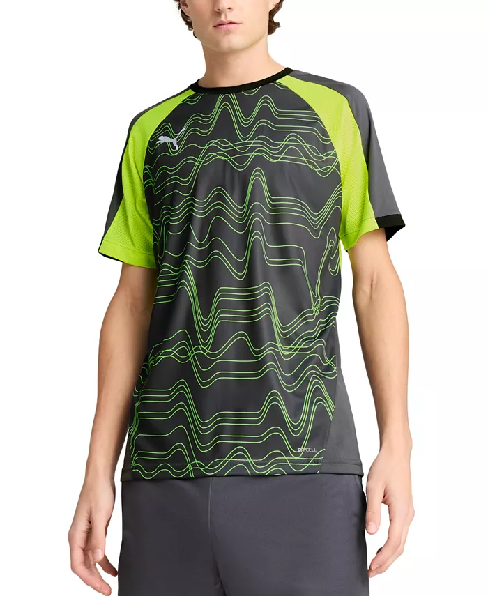 

Мужская футболка Individual Liga Graphic Puma, серый