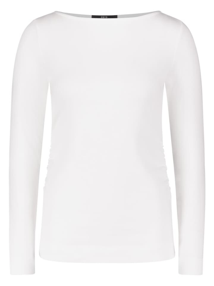 

Толстовка Zero Shirt mit seitlicher Raffung, белый