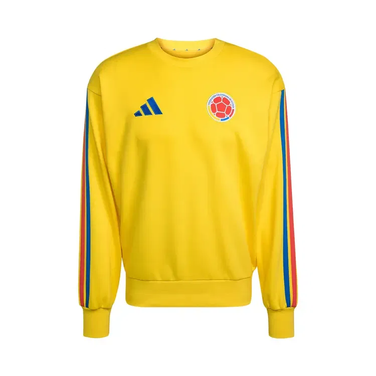 Свитшот Adidas Colombia DNA Crew Sweat, желтый
