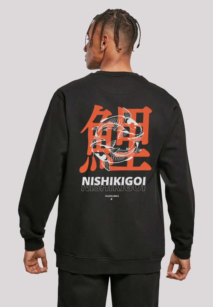 

Толстовка F4NT4STIC "Nishikigoi Koi Japan Graphic", принт, черный