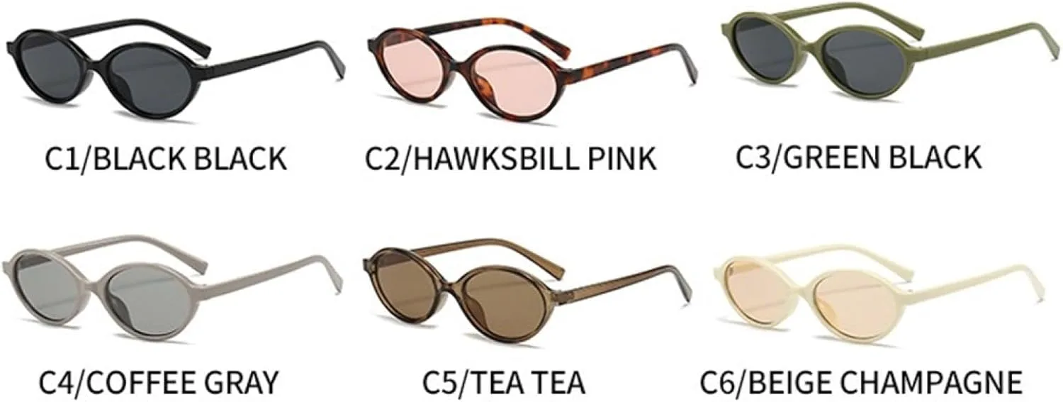 

Модные маленькие овальные солнцезащитные очки для женщин, классический винтаж, мужские солнцезащитные очки UV400, женские солнцезащитные очки SZVVBKK, Coffee