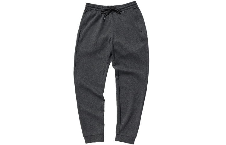 

LINING Трикотажные спортивные штаны мужские темный вересковый серый