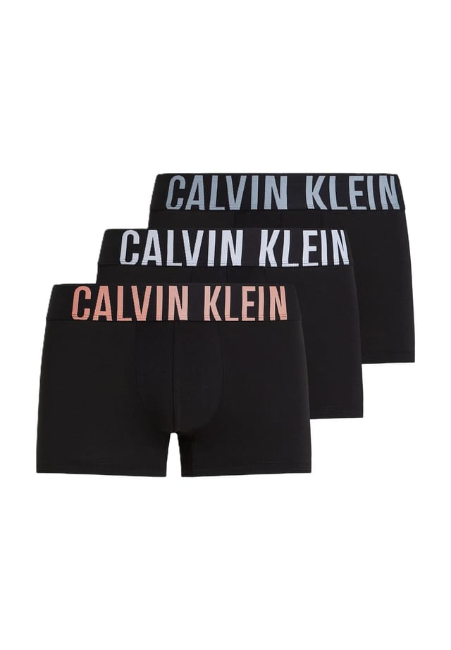 

Брюки Intense Power 3 пары пояс с логотипом Calvin Klein, черный