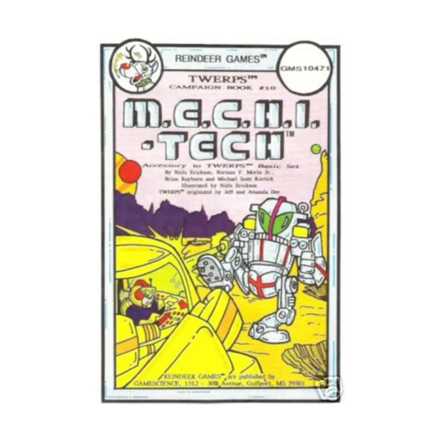 

M.E.C.H.I.-Tech, T.W.E.R.P.S. (Gamescience), мягкая обложка