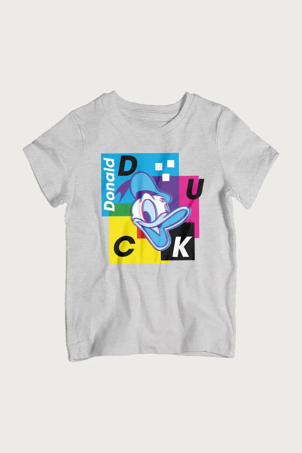 Футболка Donald Duck Retro 3D Disney, серый — фото 2