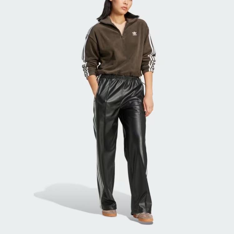 Adidas Originals Толстовка из флиса Polar Fleece Women's Dark Shadow Olive — фото 4