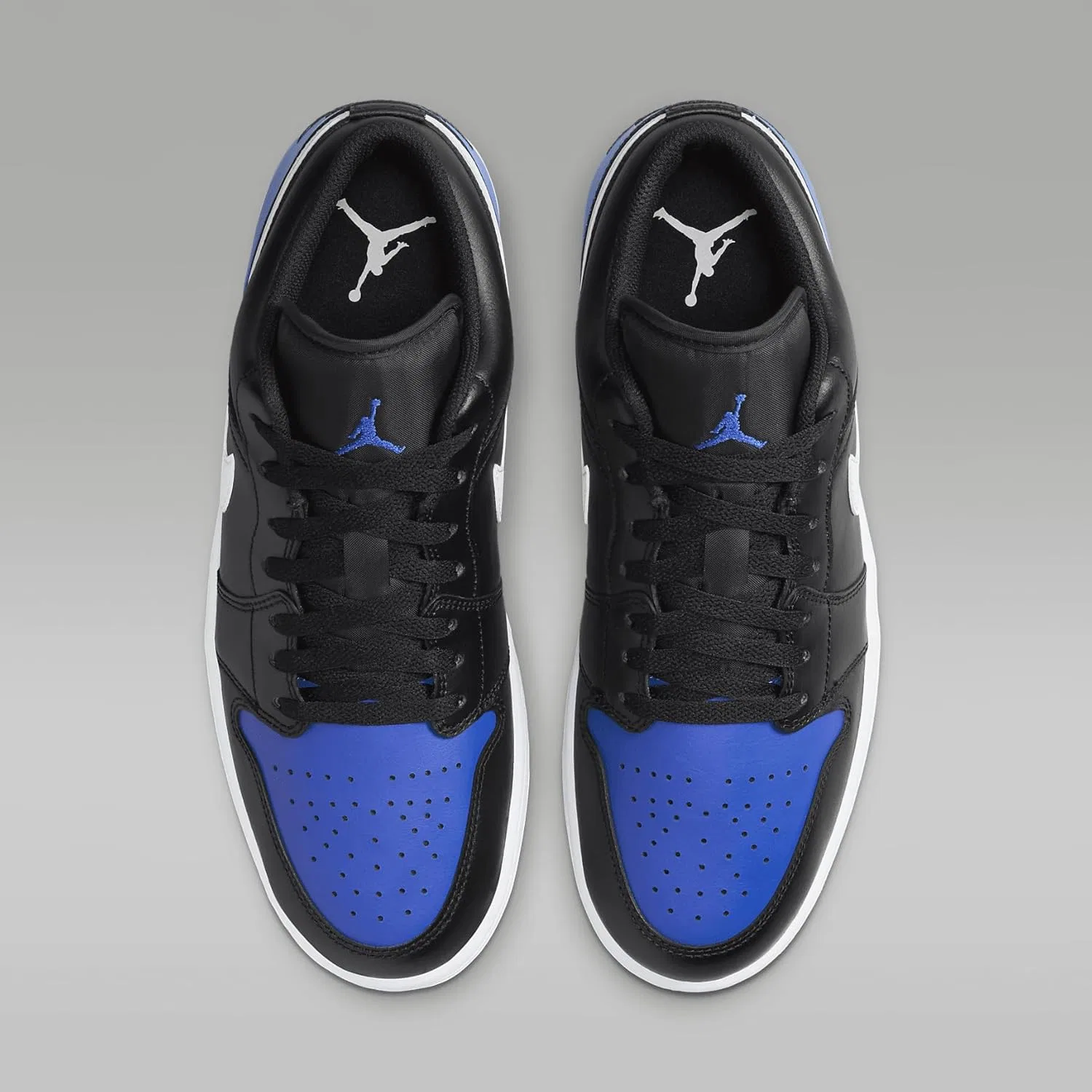 Кроссовки Air Jordan 1 Low, Nike, цвет Black/Game Royal/White — фото 4