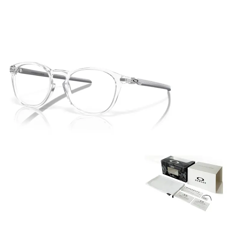 

Oakley Овальная оправа для очков Plate Frame серого цвета унисекс, Gray