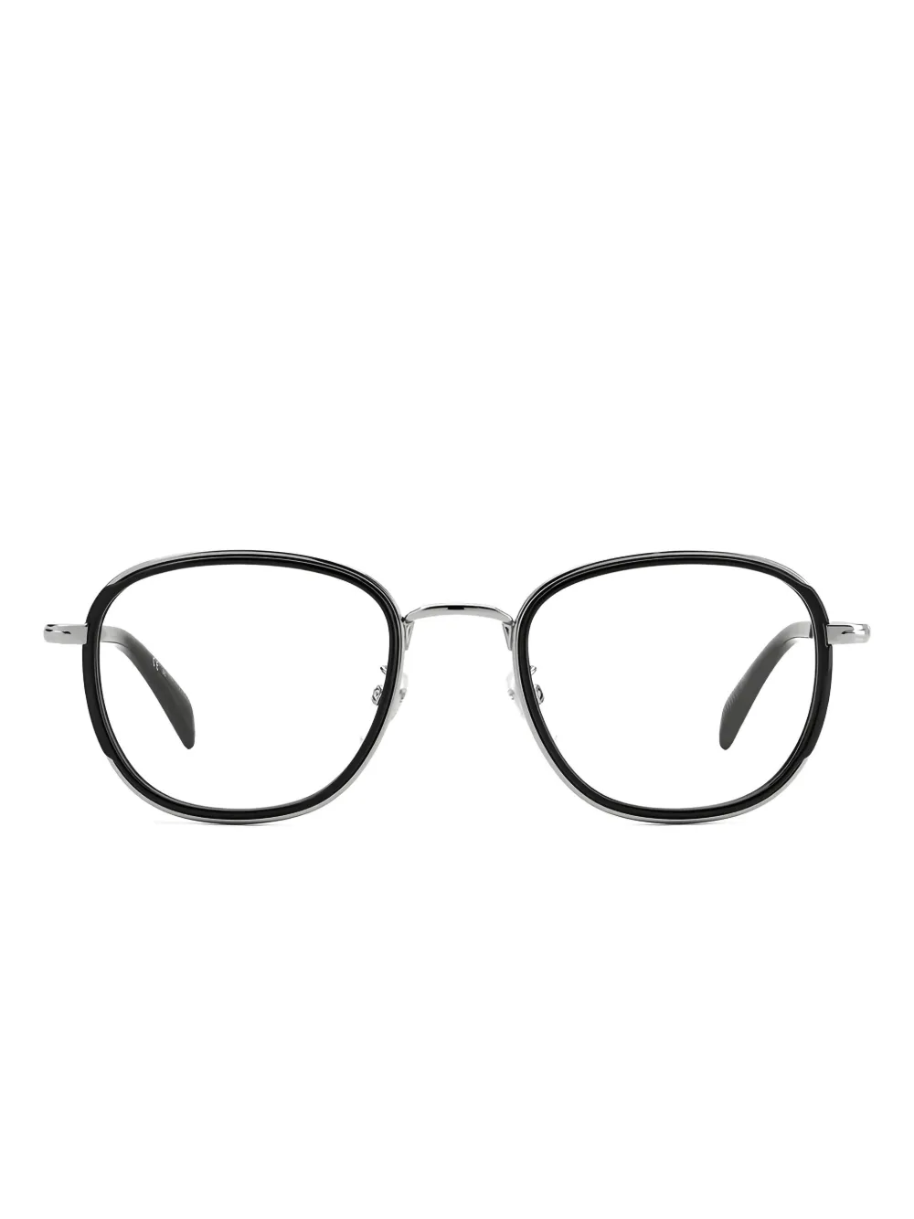 

Очки в контрастной оправе Eyewear by David Beckham, серебряный