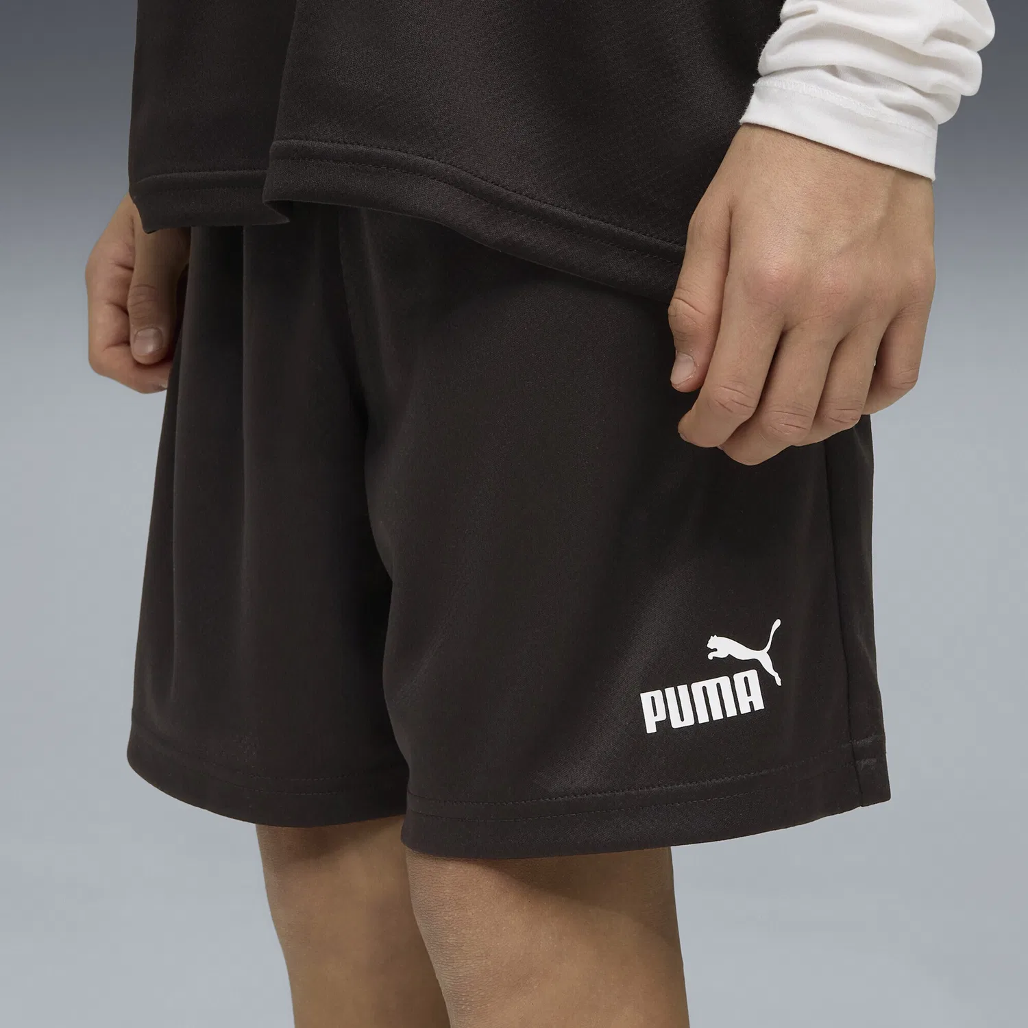 Спортивные штаны для повседневных тренировок: базовый комплект. Puma, Black — фото 4