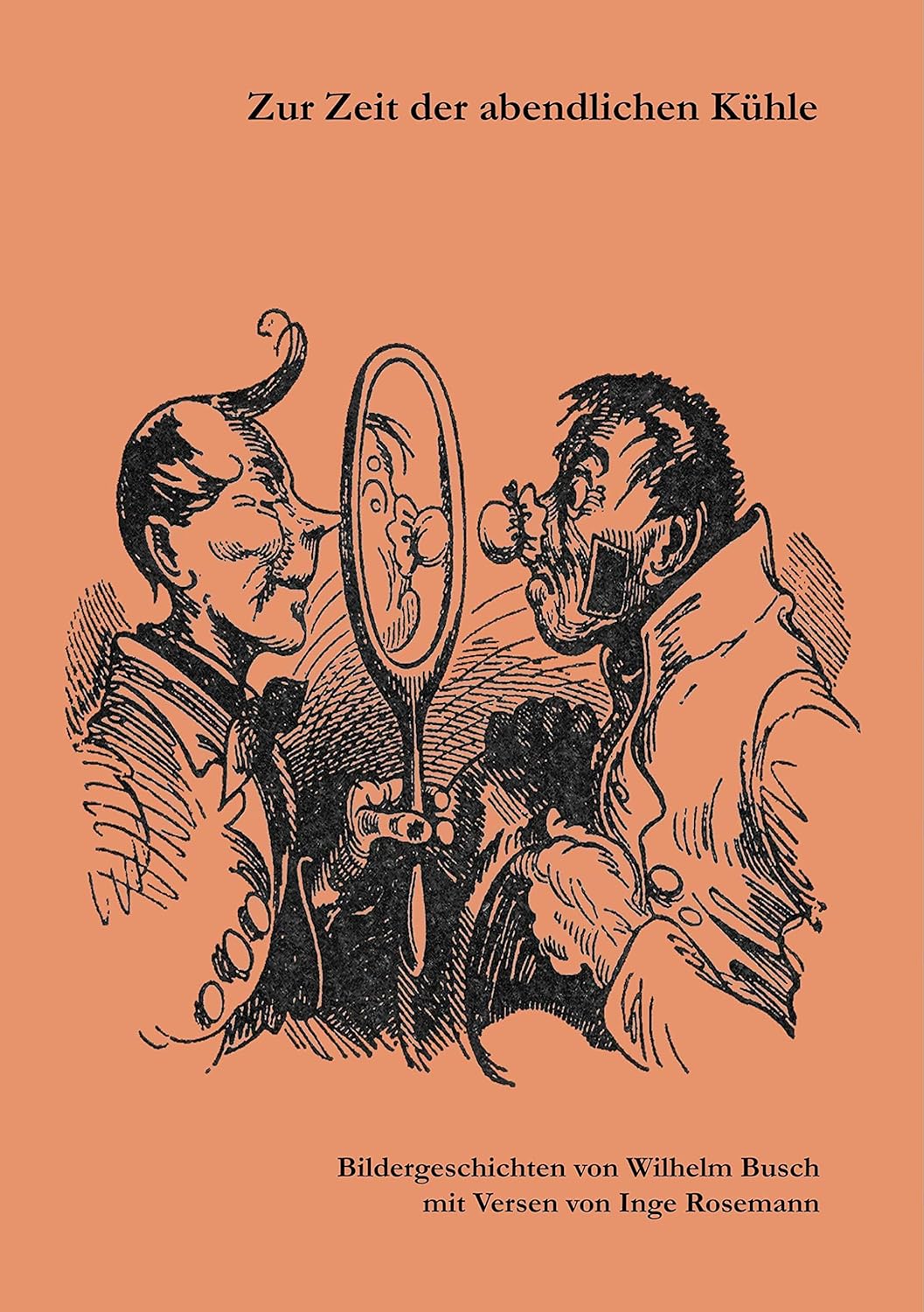 

Zur Zeit der abendlichen Kühle: Bildergeschichten von Wilhelm Busch mit Versen von Inge Rosemann (German Edition)