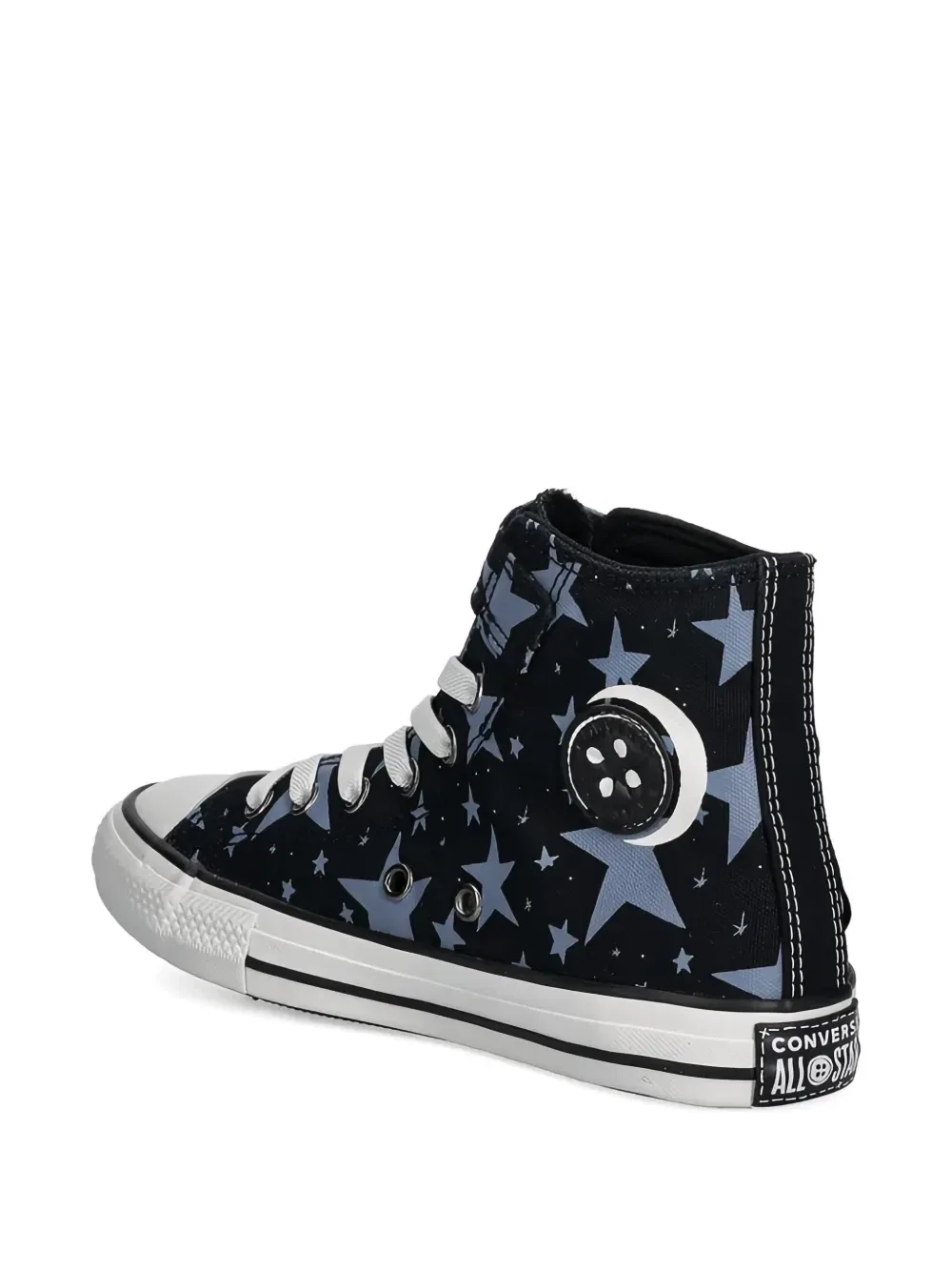 Converse Kids Высокие кеды Coraline со звездой на пуговице — фото 3