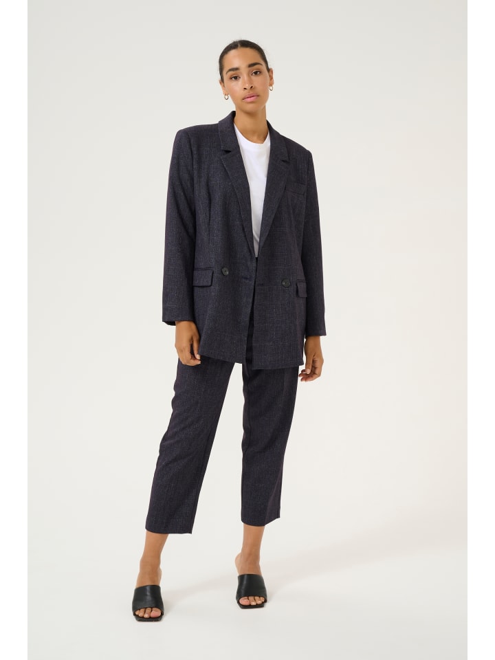

Блейзер Kaffe, цвет dark grey check
