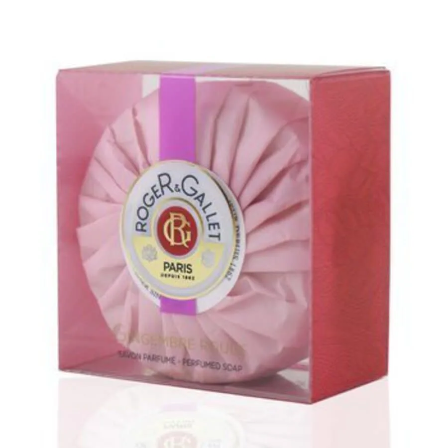Парфюмированное мыло Roger & Gallet Ladies Gingembre Rouge, 3,5 унции, для ванны и тела, артикул 3337875552059 — фото 2