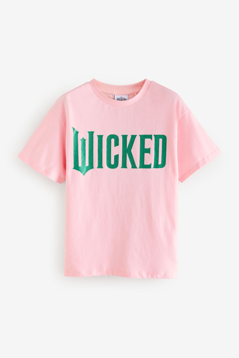 Футболка Wicked oversize из 100% хлопка (6 16 лет) Next, розовый — фото 4