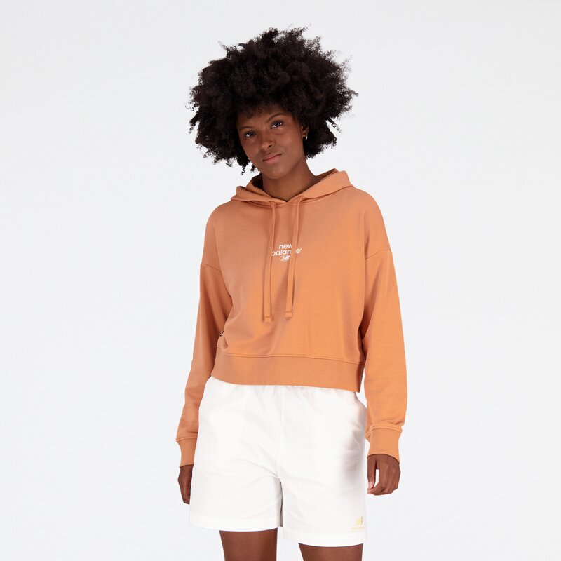 

Толстовка с капюшоном из флиса Kapuzensweat nb essentials с графическим принтом New Balance, цвет sei