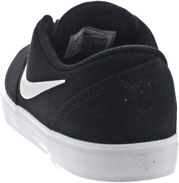 Детские скейтбордистские кроссовки Nike SB Check CNVS (GS), черно-белый — фото 2