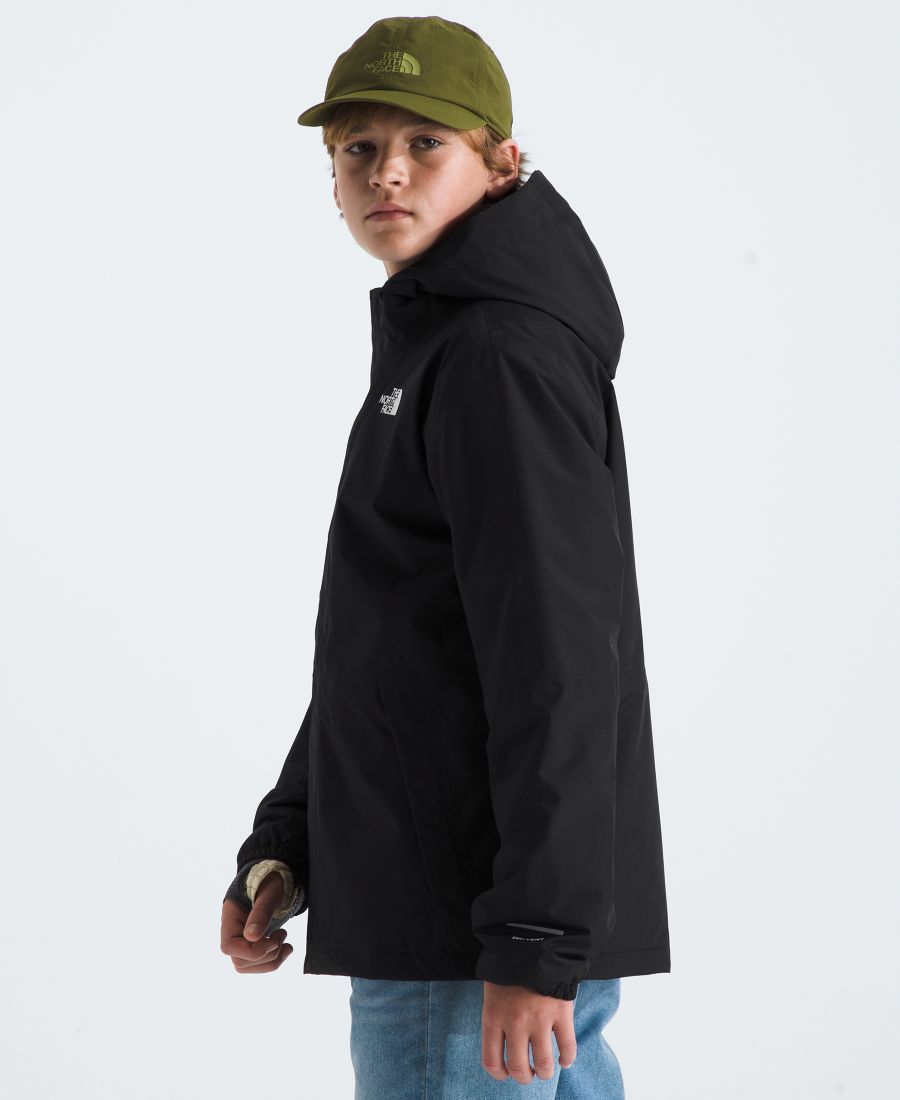 Теплая дождевая куртка Antora на молнии для мальчиков 6-16 лет The North Face, Black — фото 4