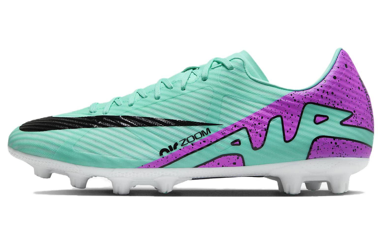 

Футбольные бутсы Mercurial Vapor 15 Academy Hard-Ground Low-Top «Hyper Turquoise» Nike, цвет Purple-Green