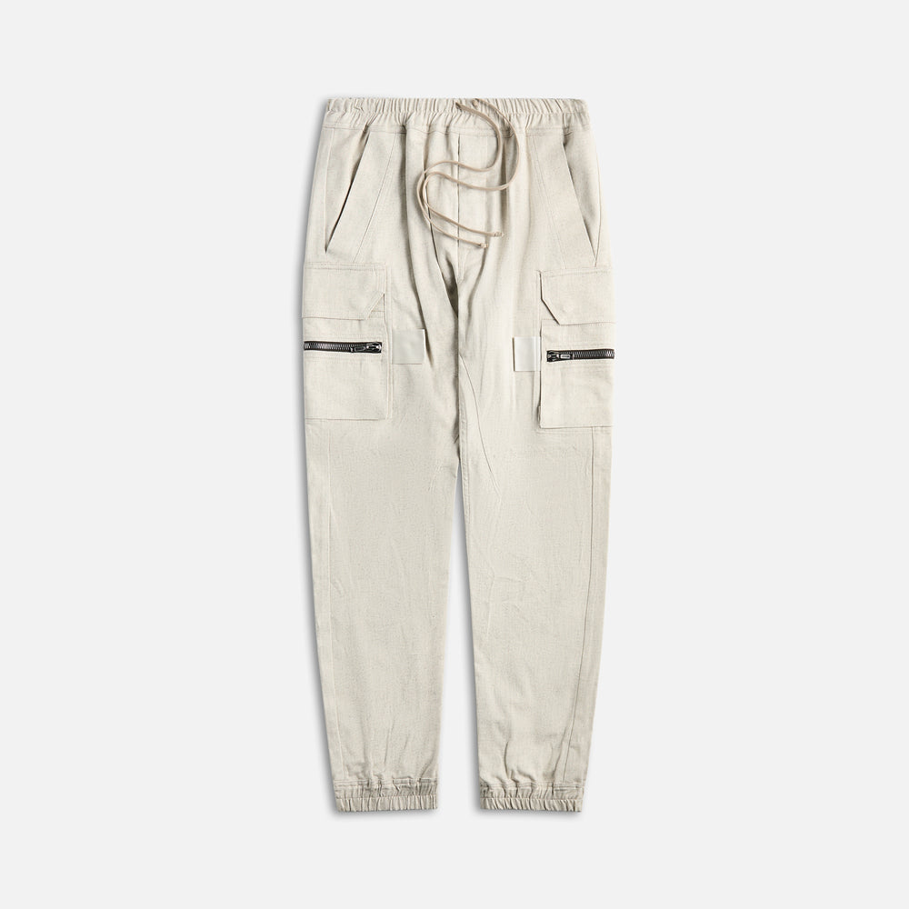 

Брюки Rick Owens Denim Mastodon Cargo, цвет Dinge