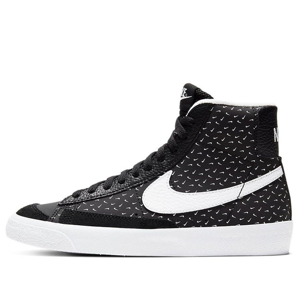 

Кроссовки blazer mid '77 'polka swoosh' Nike, черный