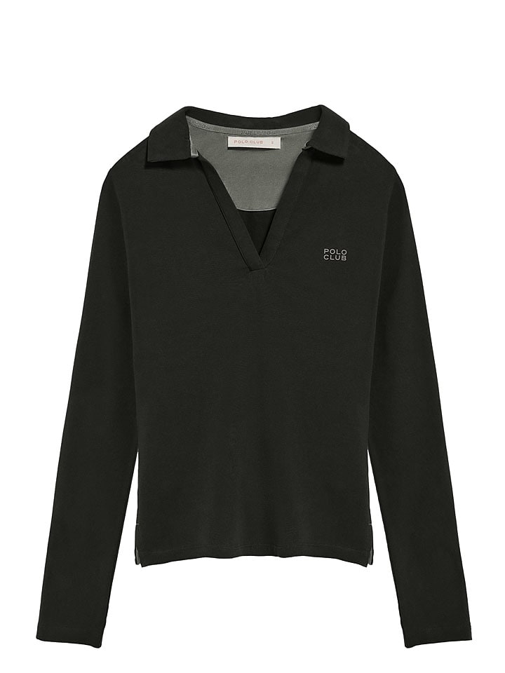 

Polo Club Черная рубашка поло