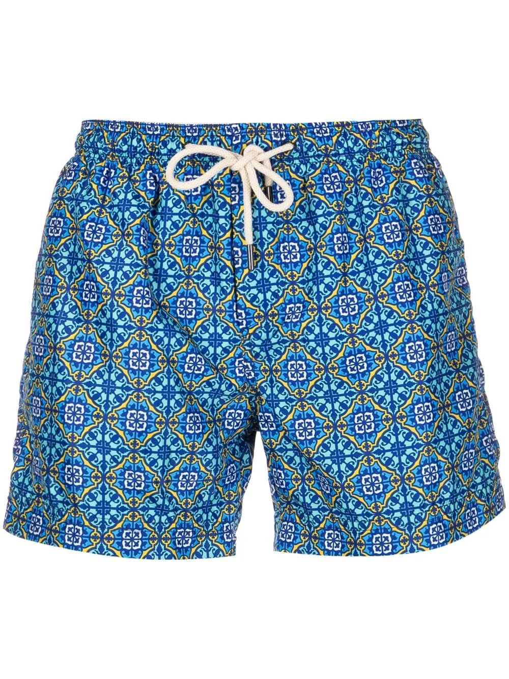 

Плавки-шорты с графичным принтом PENINSULA SWIMWEAR, синий