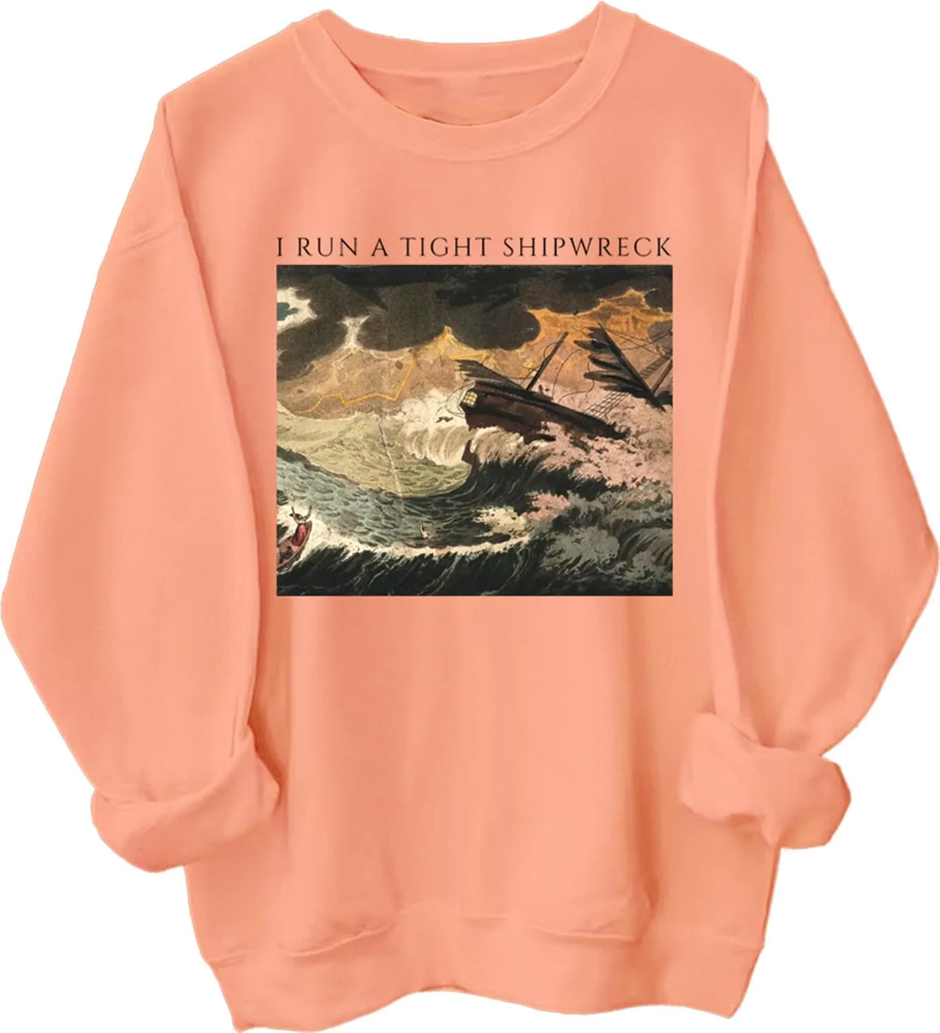 

Толстовка с капюшоном I Run A Tight Shipwreck Shirt Homeschool Mama