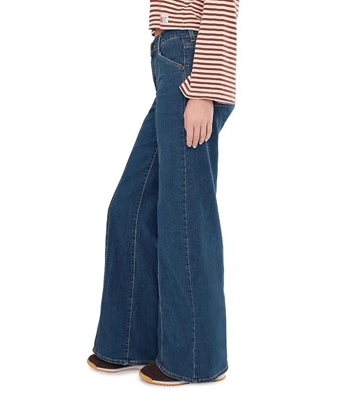 Джинсы женские Levi's Womens 318 Seamed Wide Leg, Is It Denim — фото 3