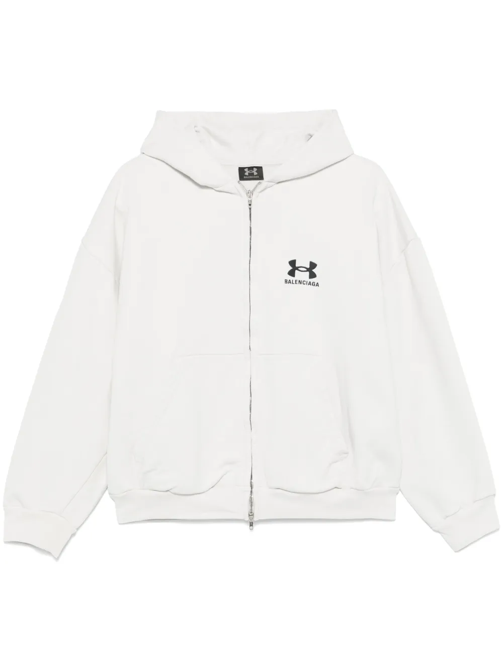 

Худи на молнии из коллаборации с Under Armour BALENCIAGA, белый