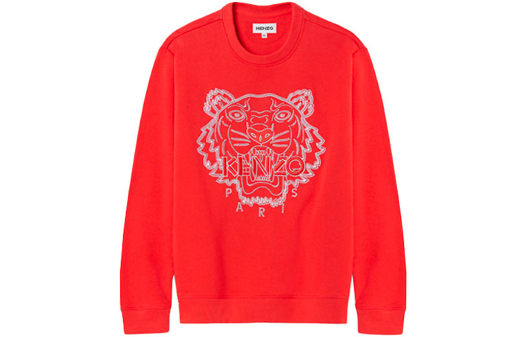 

KENZO Толстовка мужская красный