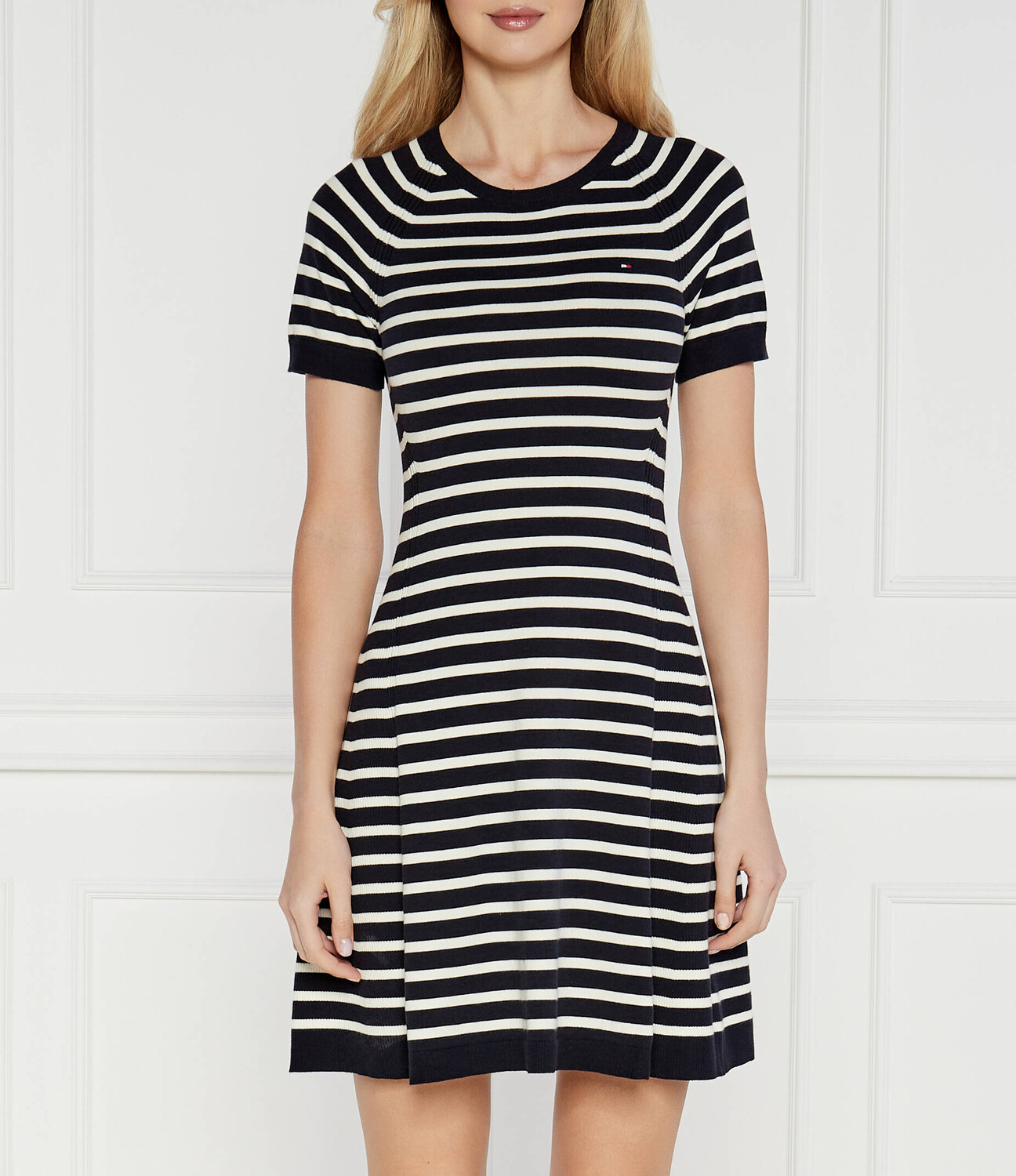 

Платье Tommy Hilfiger CO JERSEY STITCH F&F DRESS, черный