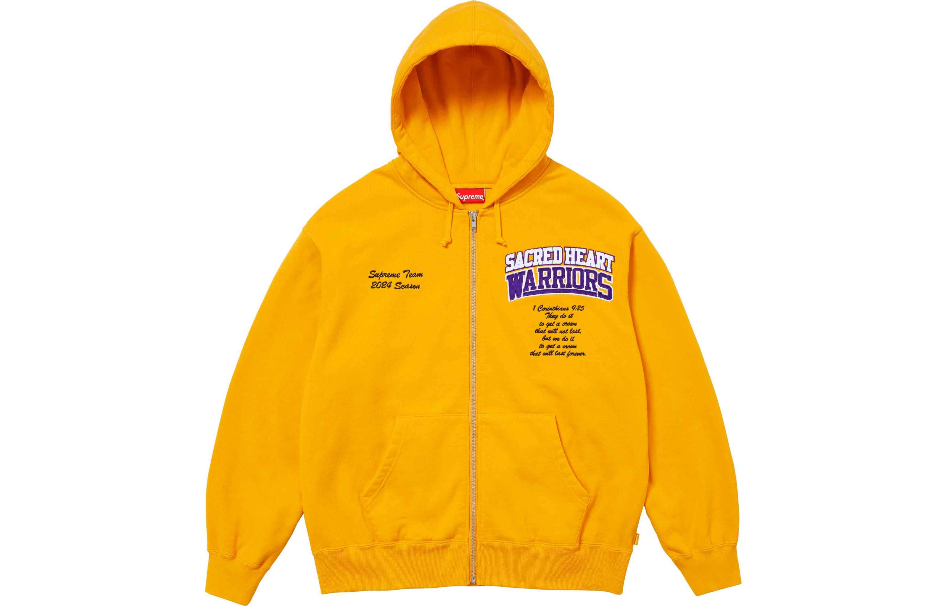 

Толстовка Supreme Salvation Zip Up, серый