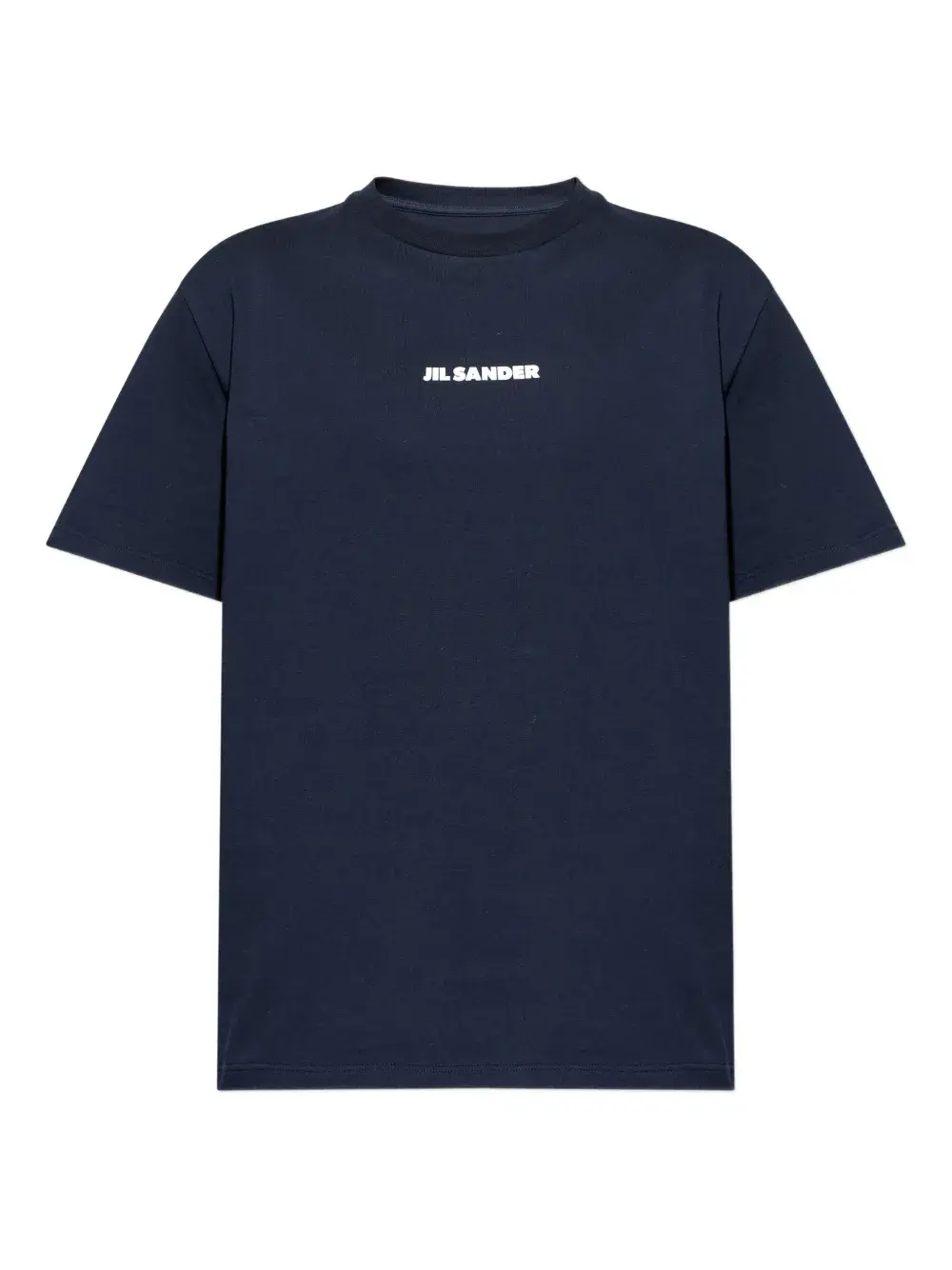 

Футболка с принтом логотипа Jil Sander, синий