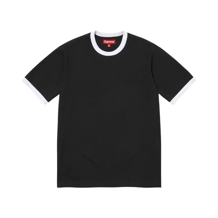 Футболка Supreme x Mike Kelley Ringer Tee, черный