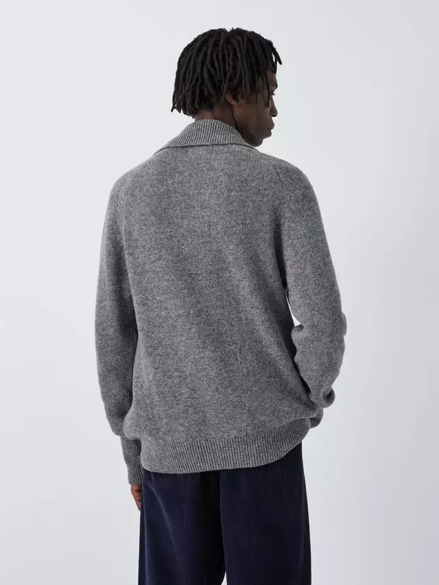 

Кардиган Barbour Tomorrow's Archive Paxton Zip Through, цвет grey marl