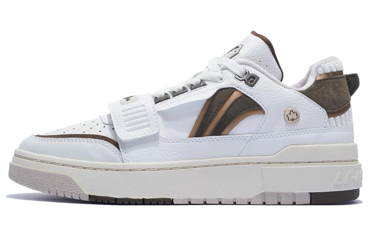 

Баскетбольные кроссовки Rookie Vintage Men Low Top White/Brown Lining