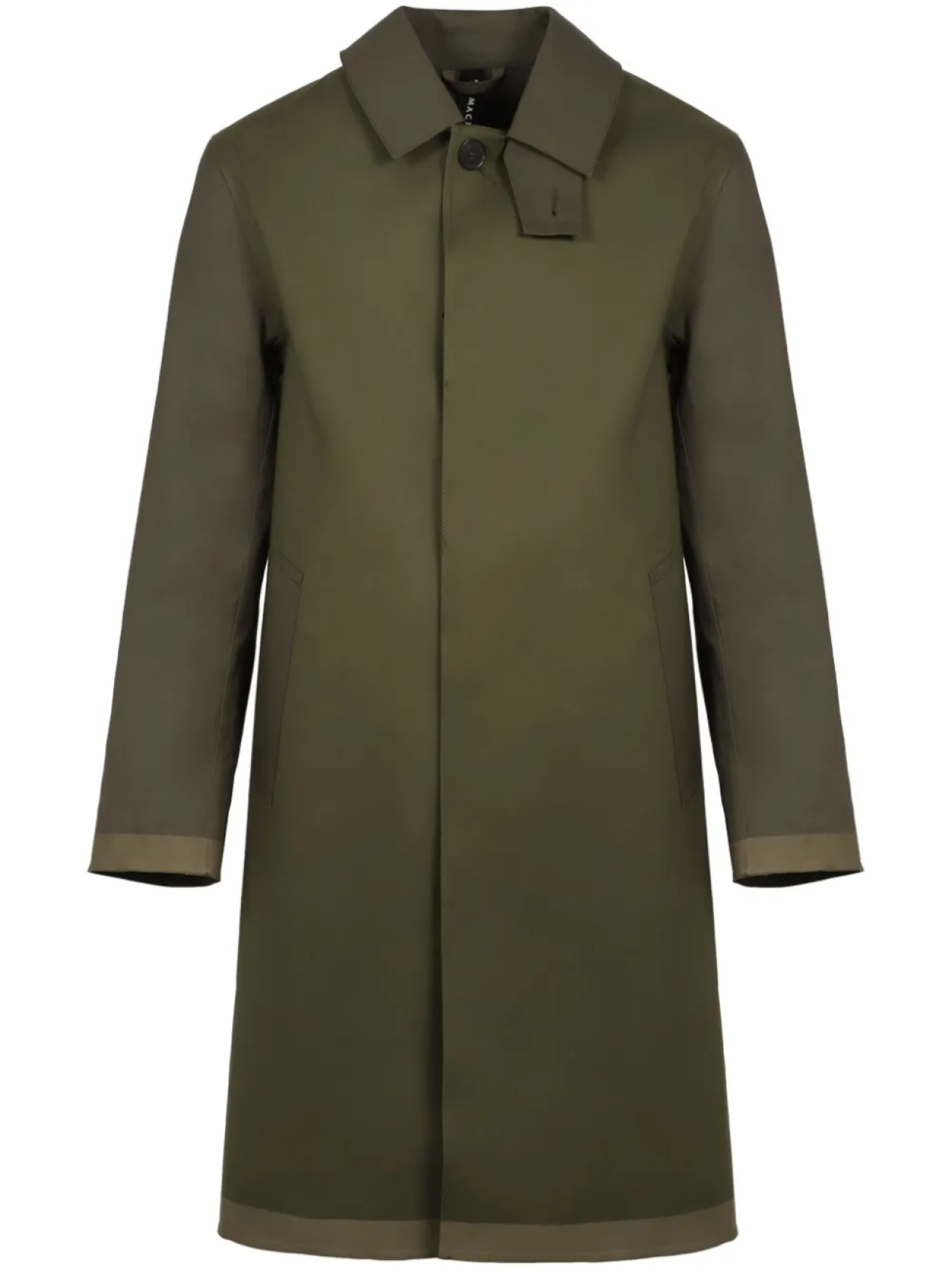 

Mackintosh двубортный тренч, зеленый