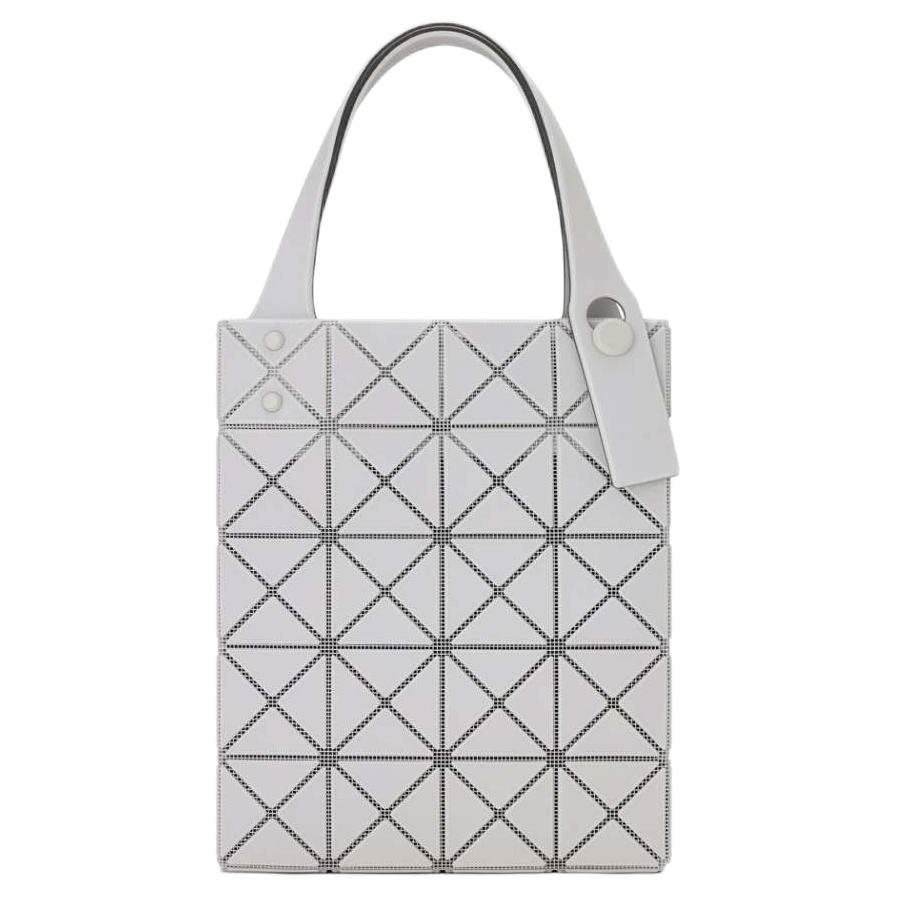 

ISSEY MIYAKE Поливинилхлоридная сумка мини женская светло-серая