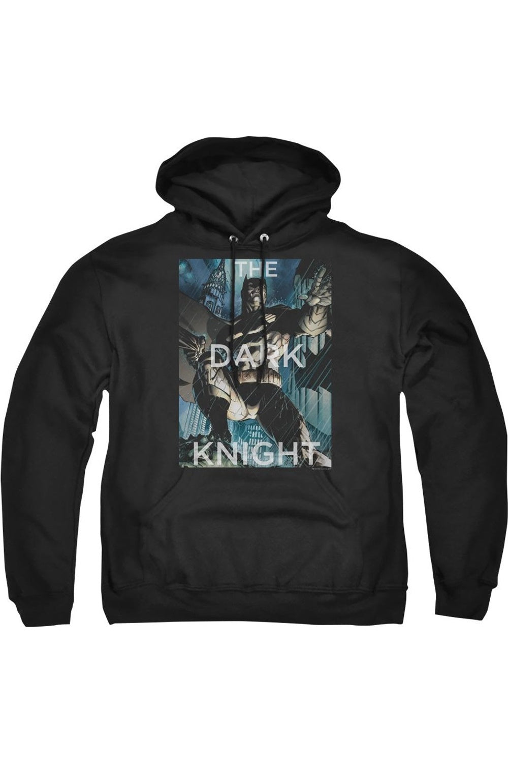

Толстовка с капюшоном Batman Fighting The Storm для взрослых Gildan, черный