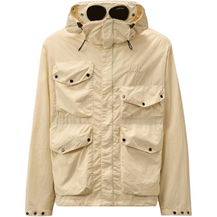 

C.P.Company Курка-капюшон с очками, Beige