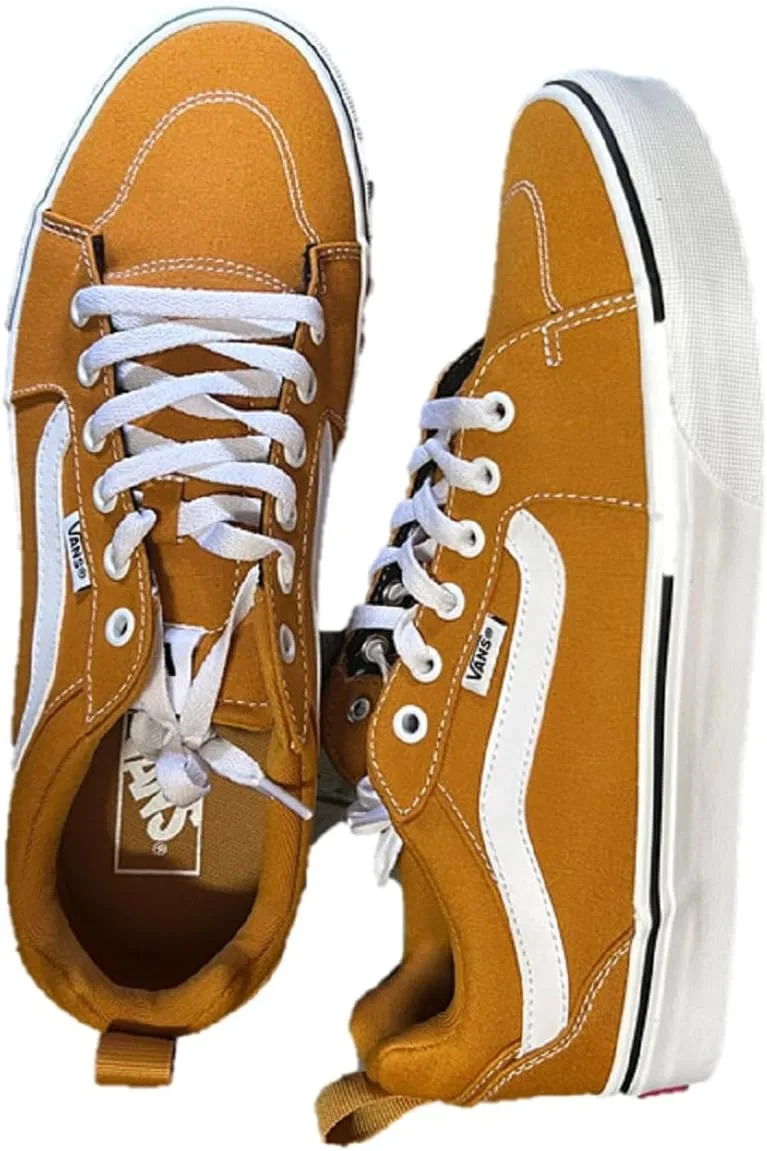 Мужские низкие кроссовки Vans Filmore Canvas, золотистые