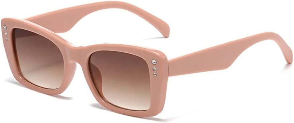 

Солнцезащитные очки с защитой от УФ-излучения UV400 | Градиентная оправа | Линзы конфетных цветов | Для женщин и мужчин | Для занятий спортом на открытом воздухе и вождения DSVIGF, Pink Gradient Brown