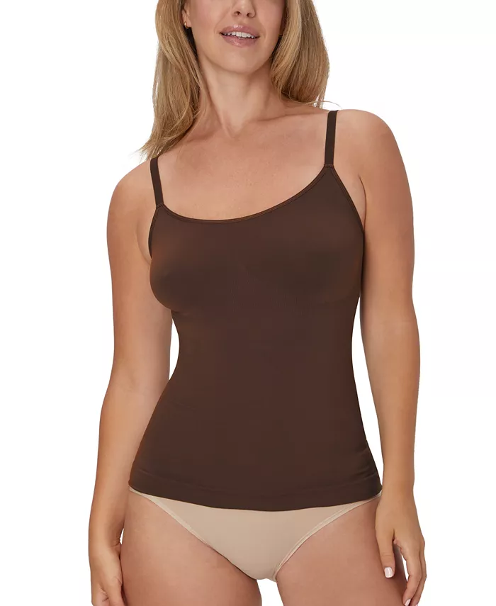 

Женская повседневная бесшовная утягивающая майка Shapewear DMS833 Maidenform, коричневый