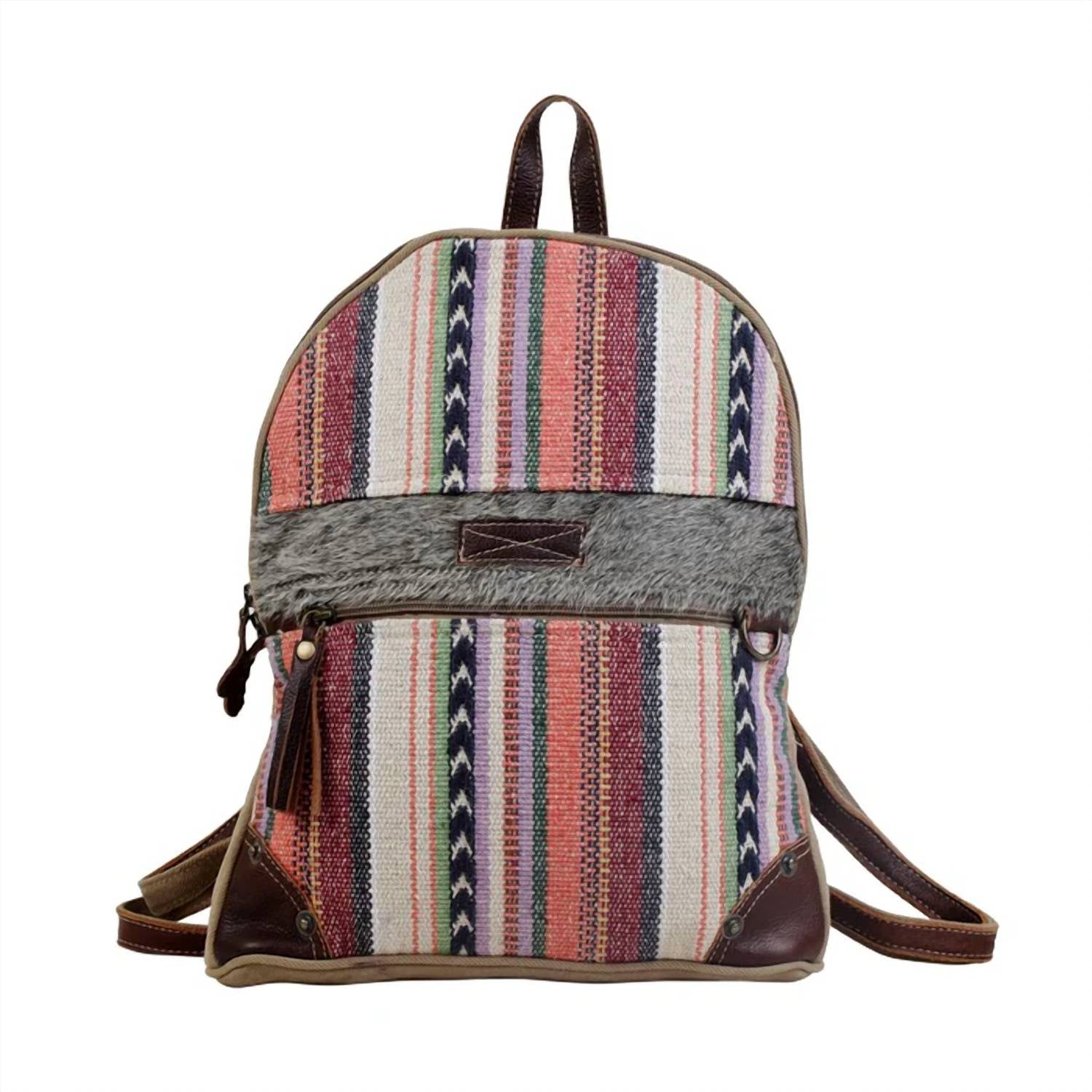 

Рюкзак Artsy унисекс в красном цвете Multi Myra Bags