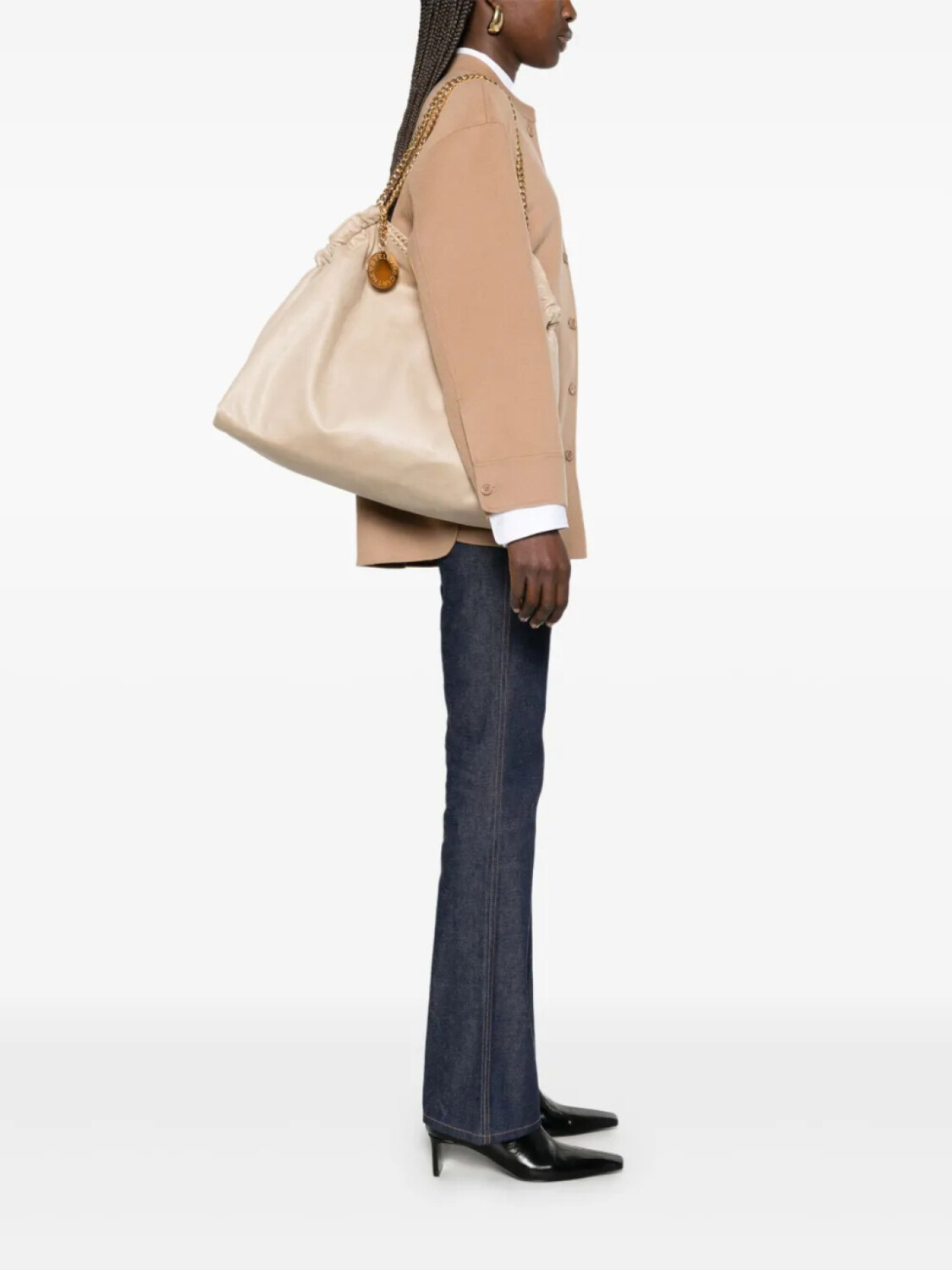 Stella McCartney сумка-тоут Falabella, нейтральный — фото 2