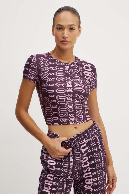 

Футболка Versace Jeans Couture, бордовый