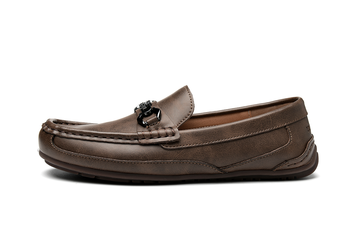 

HLA Мужские лоферы, черно-коричневый