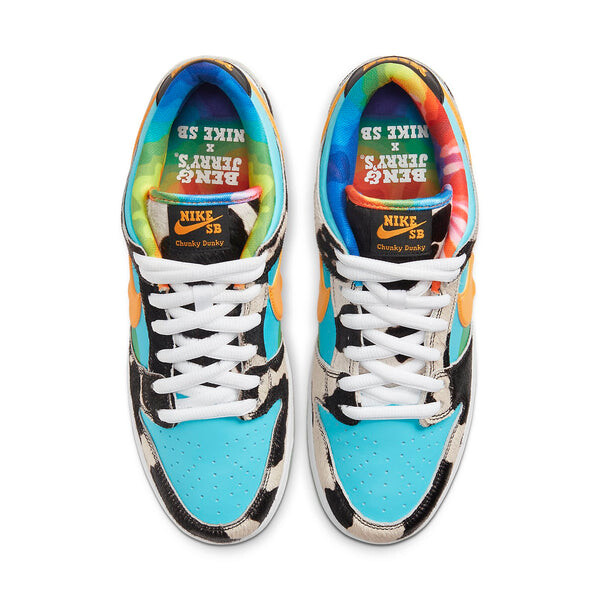 Кроссовки x ben & jerry's sb dunk low 'chunky dunky' Nike, белый — фото 4