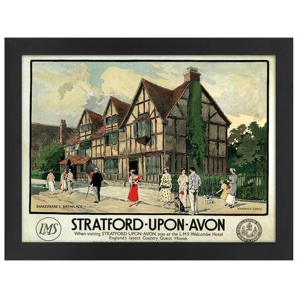 

Рамка для фотографий LegendArte Poster Stratford-Upon-Avon, черный